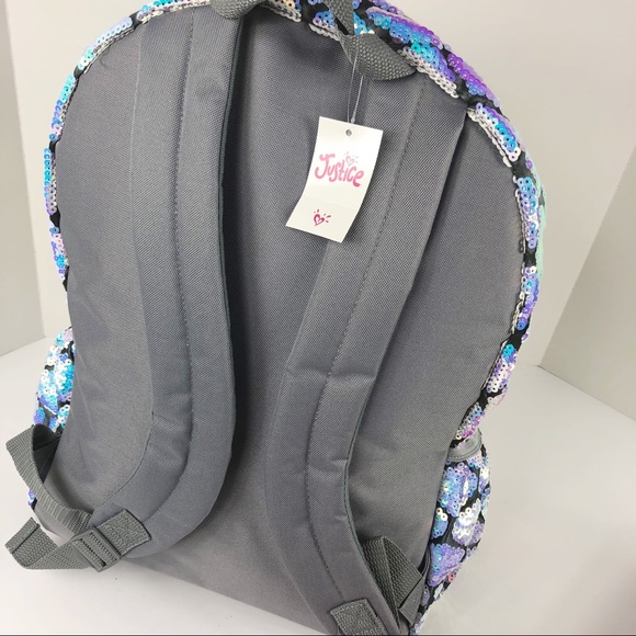Justice Accessories Justice L Girls Mermaid Sequins Backpack